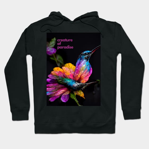 Creature Of Paradise Hoodie by Design-by-Evita